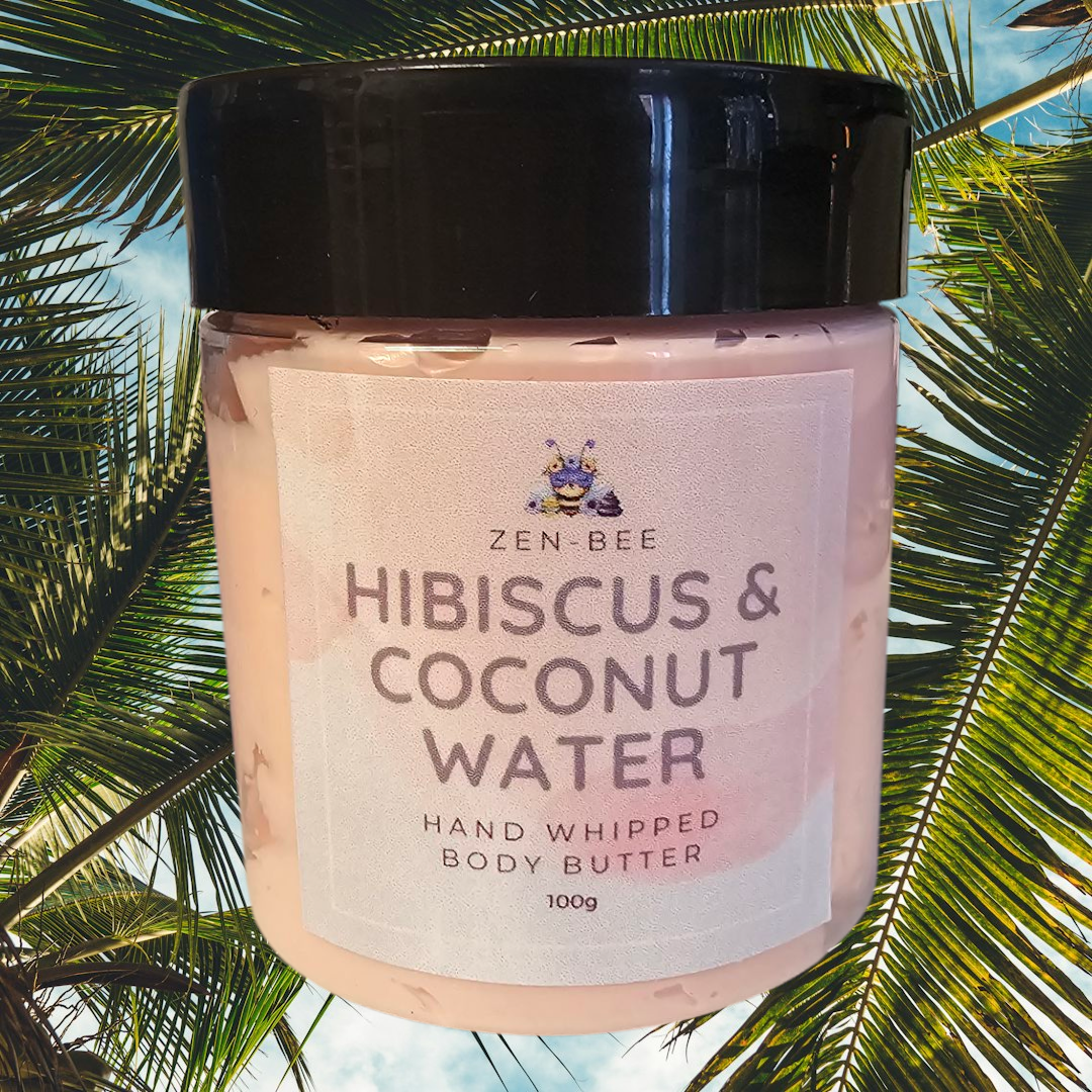 Hibiscus & Coconut Water Hand Whipped Body Butter