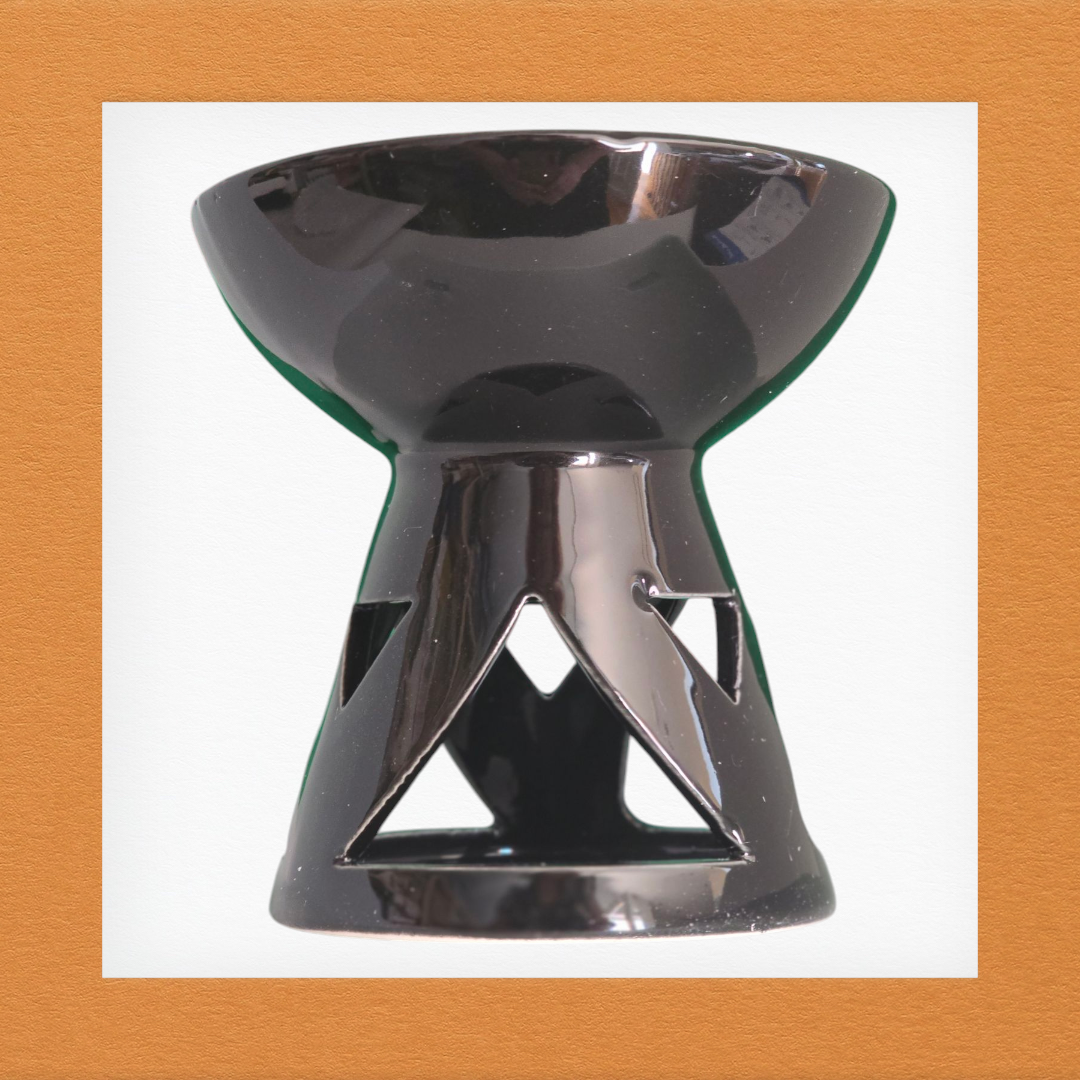 Traditional Black Tea Light Wax Burner