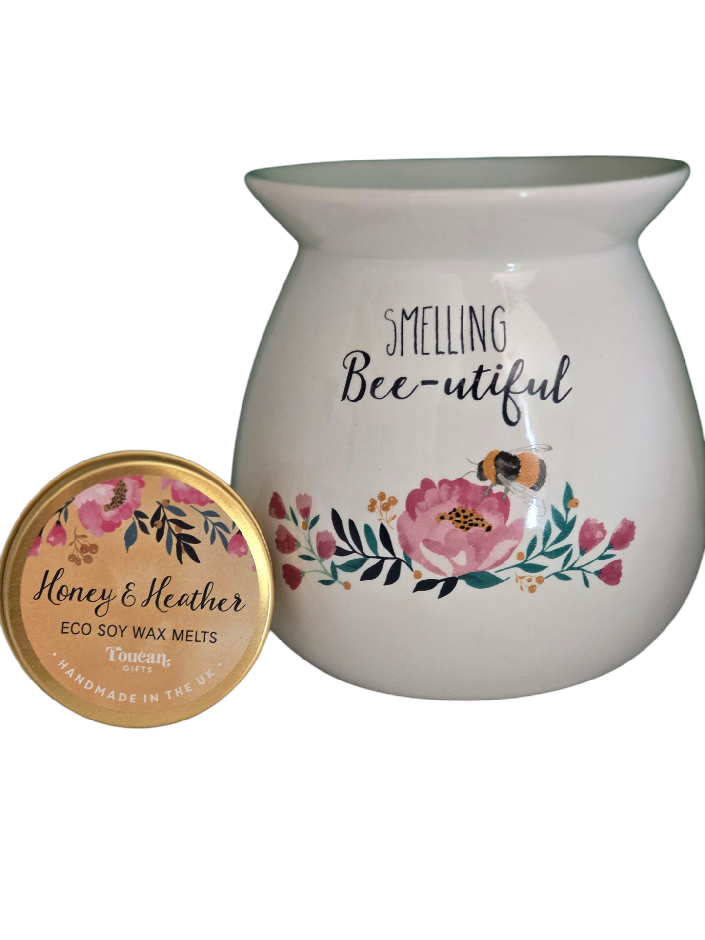 Smelling Bee-utiful Wax Melt Burner Gift Set