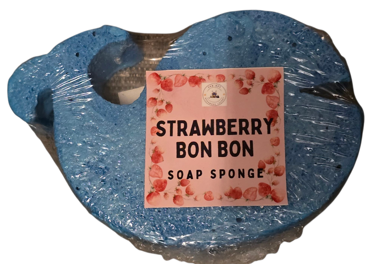 Strawberry Bon Bon Novelty Soap Sponge