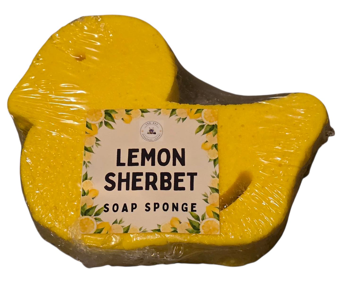 Lemon Sherbet Novelty Bath Sponge