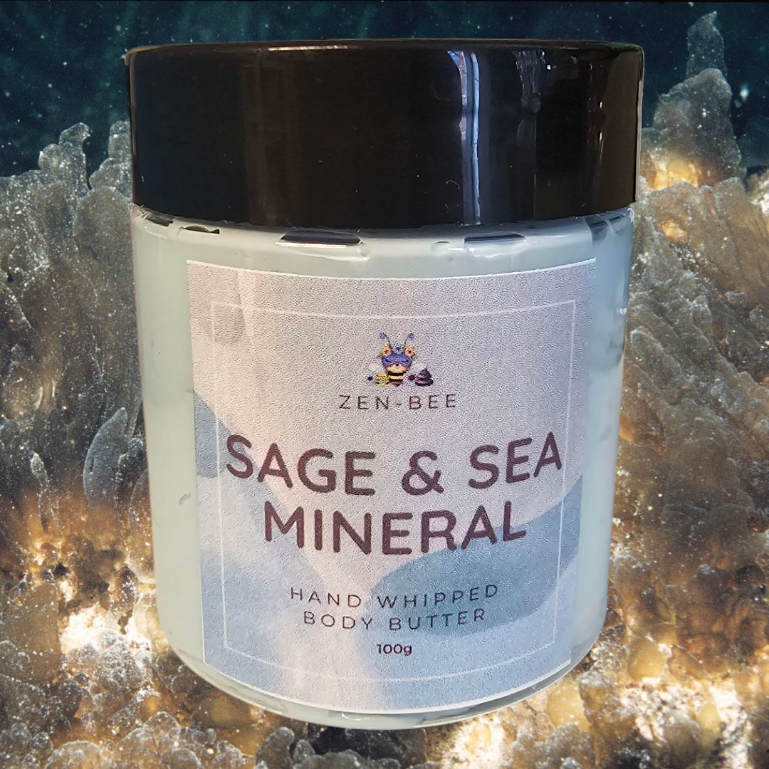 Sage and Sea Mineral Hand Whipped Body Butter