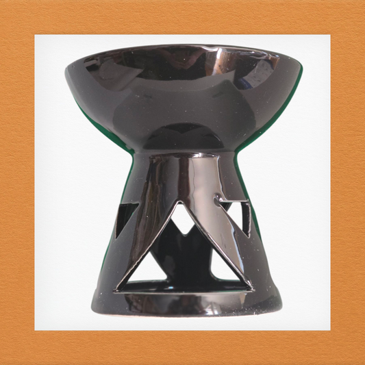 Traditional Black Tea Light Wax Burner