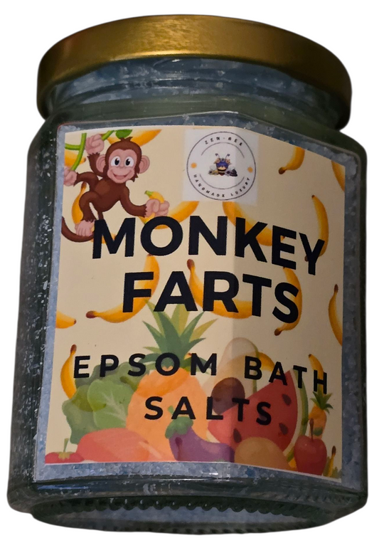Monkey Farts Epsom Bath Salt