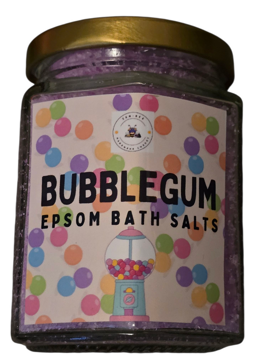 Bubblegum Epsom Bath Salt