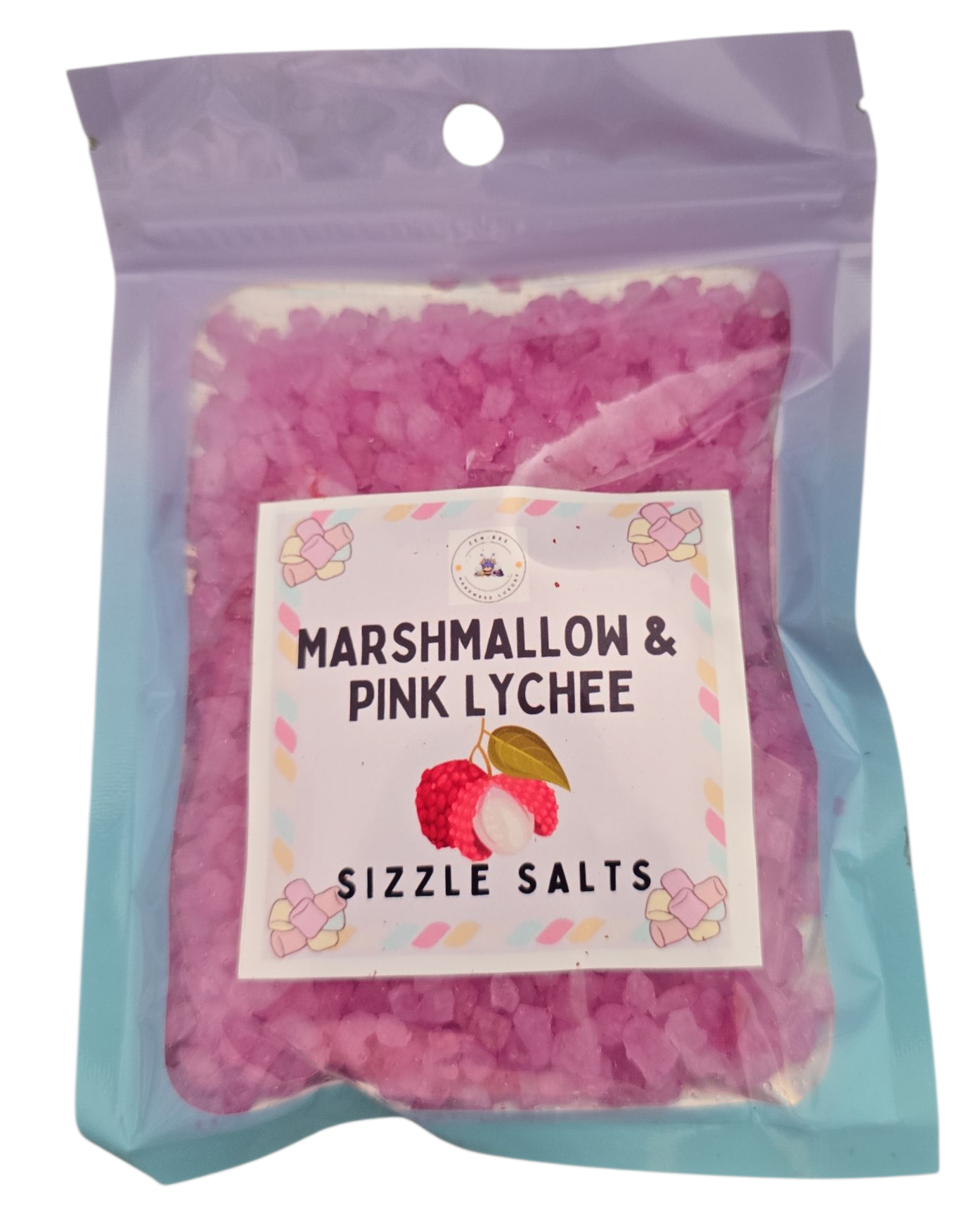 Marshmallow & Pink Lychee Sizzle Salt