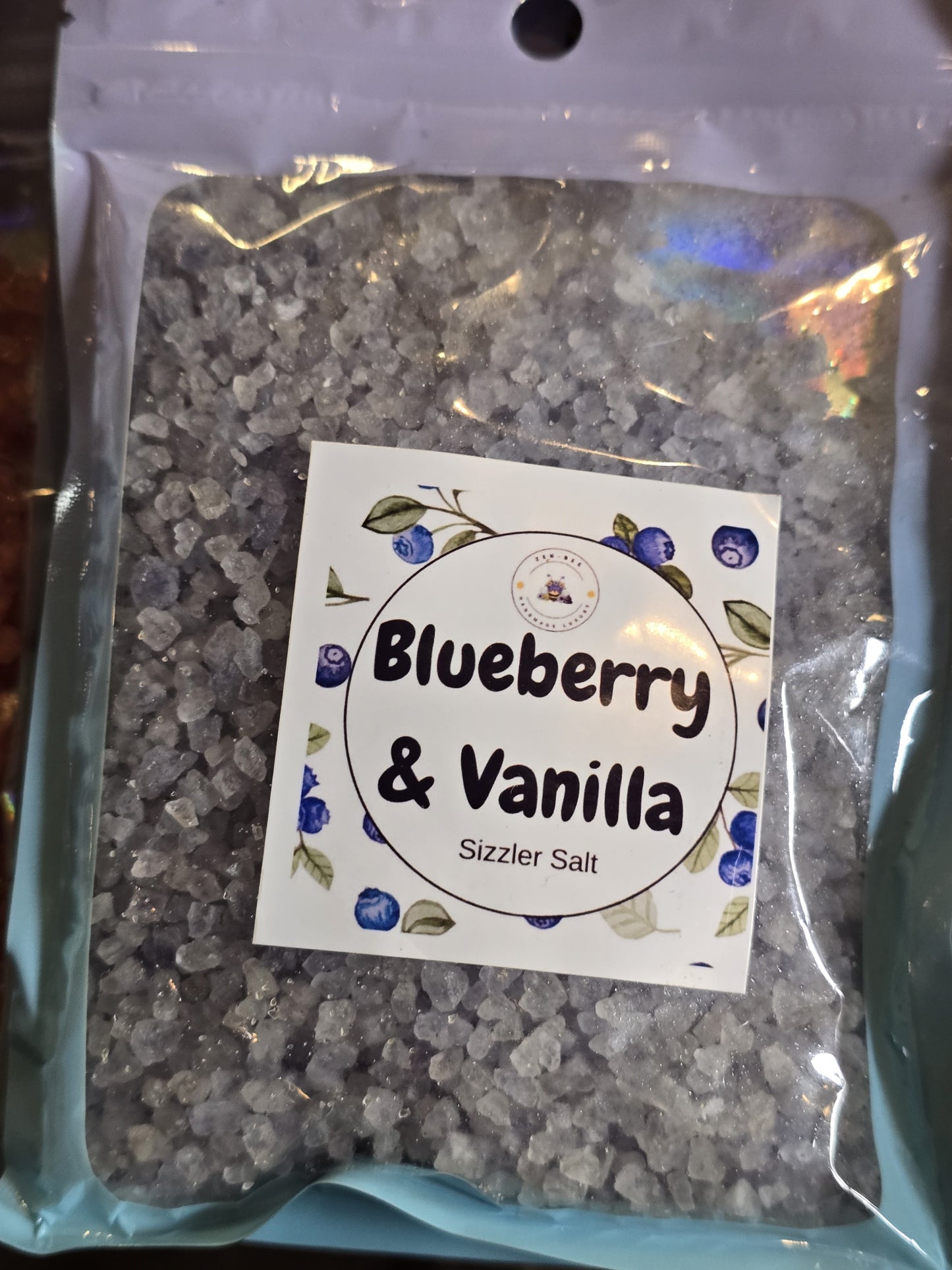 Blueberry and Vanilla Sizzle Salts