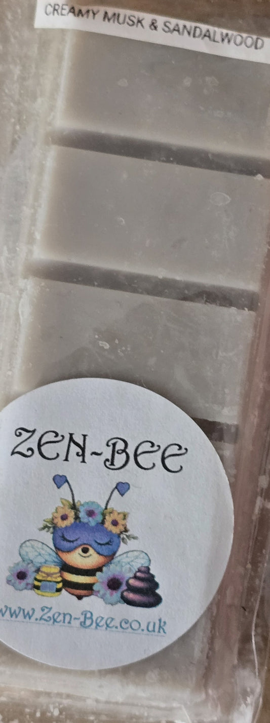 Creamy Musk and Sandalwood Snap Bar