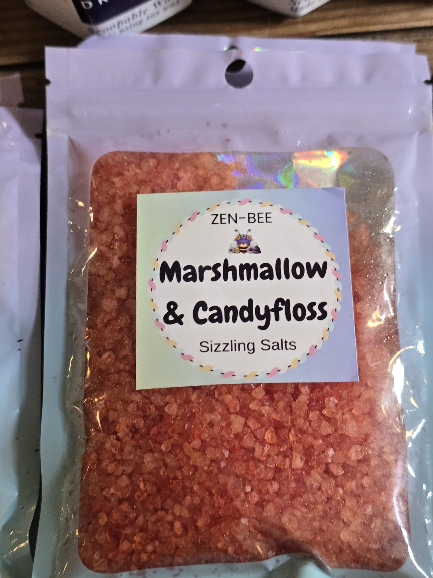 Marshmallow and Candyfloss Sizzle Salts