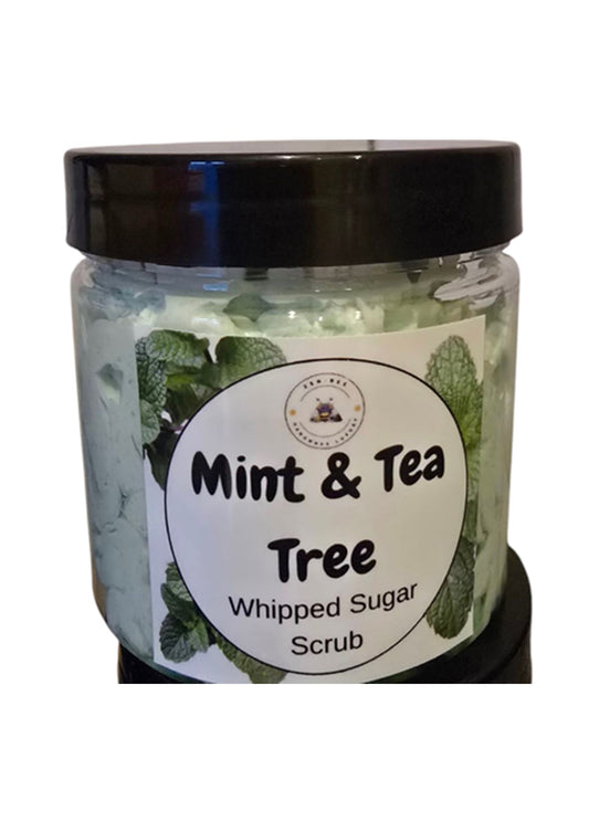 Mint and Tea Tree Whipped Body Scrub