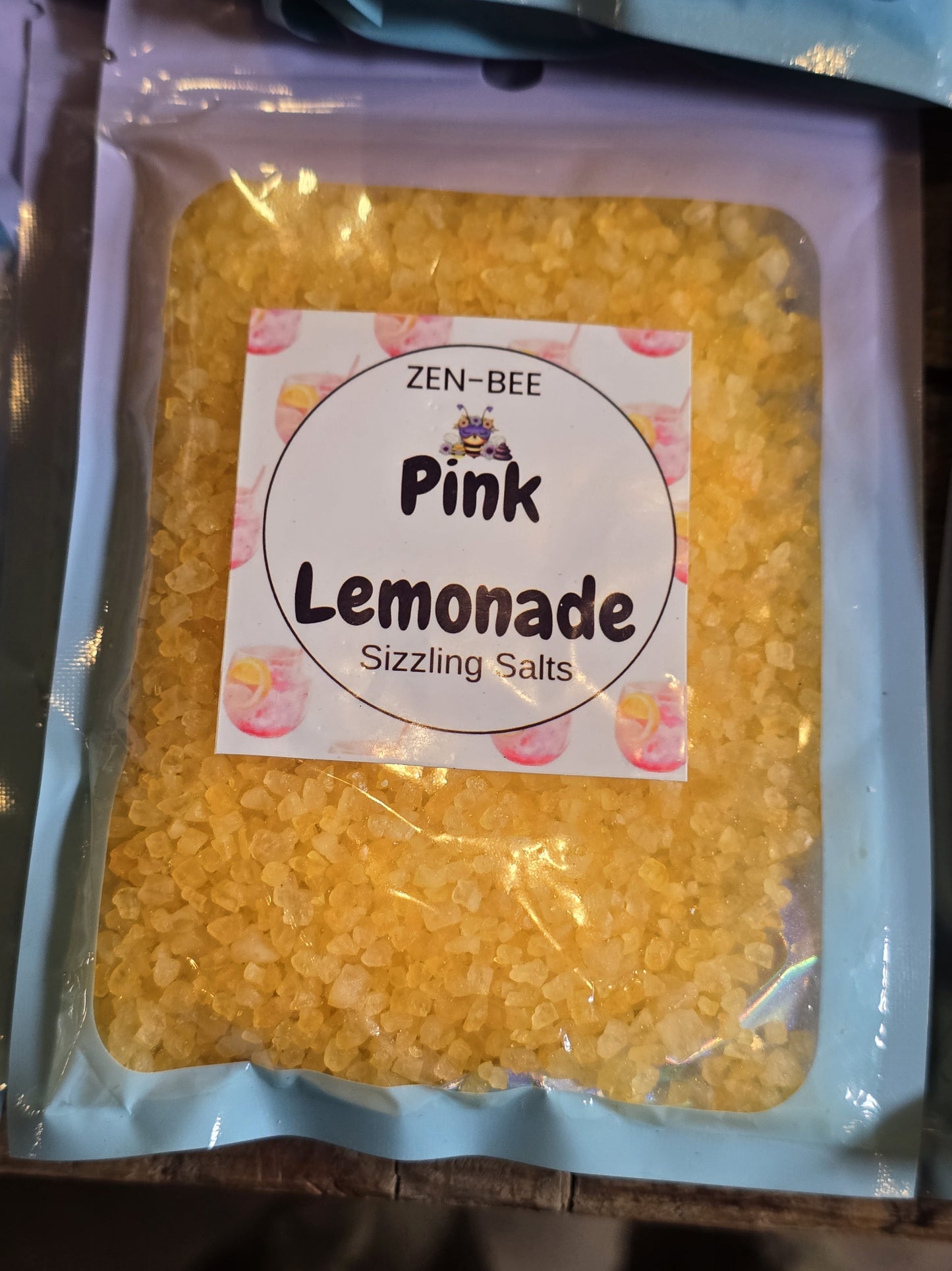 Pink Lemonade Sizzling Salts - 100g