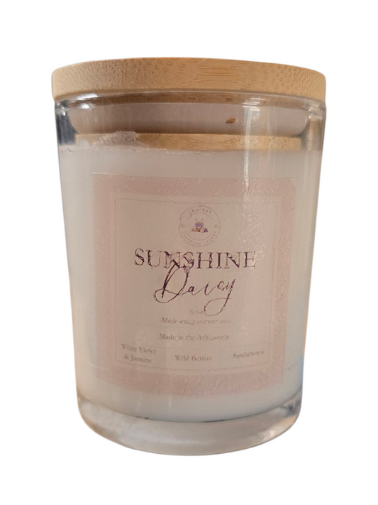 Sunshine Daisy Candle